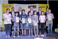 Siegerehrung Raika Malwettbewerb in Eisenstadt, 22.06.2015