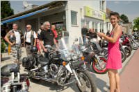 Bikerausfahrt der Biker4Kids, 08.08.2015