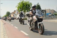 Bikerausfahrt der Biker4Kids, 08.08.2015