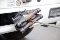 FF Neufeld: Fahrzeugbergung aus Tiefgarage, 23.06.2015