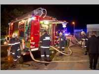 FF Neufeld: Brand in Linke Bahngasse 5, 04.11.2014