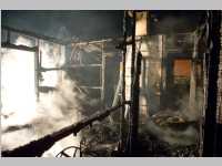 FF Neufeld: Brand in Linke Bahngasse 5, 04.11.2014
