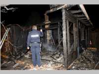FF Neufeld: Brand in Linke Bahngasse 5, 04.11.2014