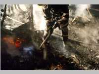 FF Neufeld: Brand in Linke Bahngasse 5, 04.11.2014