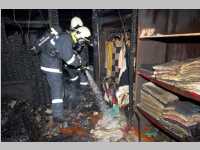FF Neufeld: Brand in Linke Bahngasse 5, 04.11.2014
