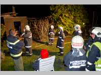 FF Neufeld: Brand in Linke Bahngasse 5, 04.11.2014
