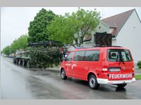 Maibaum der FF Neufeld, 03.05.2014