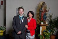 Familienfotos zur Firmung in Neufeld, 23.05.2015