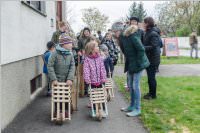 Osterratschen in Neufeld, 14.04.2017