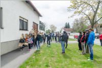 Osterratschen in Neufeld, 14.04.2017