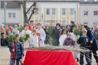 Palmzweigsegnung in Neufeld, 29.03.2015
