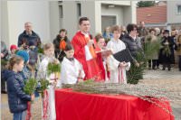 Palmzweigsegnung in Neufeld, 29.03.2015