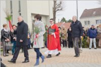 Palmzweigsegnung in Neufeld, 20.03.2016