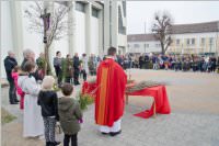 Palmzweigsegnung in Neufeld, 20.03.2016