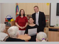 Barbara Karlich besuch das PKZ Neufeld, 07.02.2014