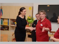 Barbara Karlich besuch das PKZ Neufeld, 07.02.2014