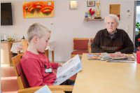 VS Neufeld 3B besucht das Pflegeheim, 30.11.2016