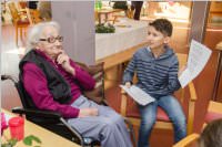 VS Neufeld 3B besucht das Pflegeheim, 30.11.2016