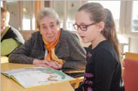 VS Neufeld 3B besucht das Pflegeheim, 30.11.2016