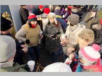 Sausch�delessen in Neufeld Dorf, 31.12.2014