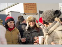 Sausch�delessen in Neufeld Dorf, 31.12.2014