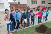 VS Neufeld: Baumpflanzung am Tag der Sonne, 08.05.2015