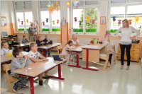 1. Schultag in der VS Neufeld, 07.09.2015