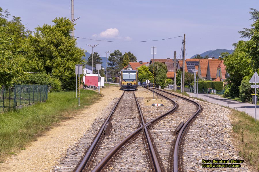 Emmersdorf an der Donau, Wachaubahn, Juni 2023