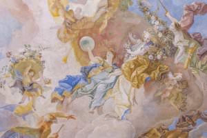 Projekt: Schloss Halbturn - Deckenfresko von Maulbertsch, Oktober 2023