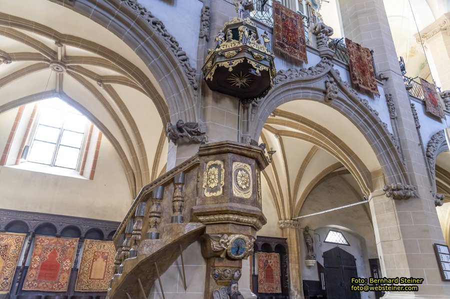 Peles, Brasov, Bran in Rumänien, April 2024