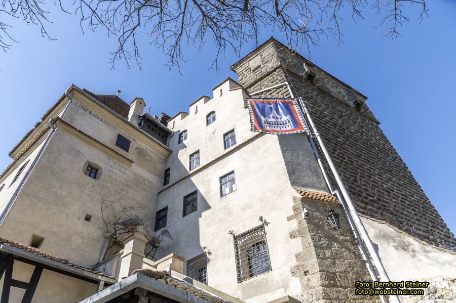 Peles, Brasov, Bran in Rumänien, April 2024