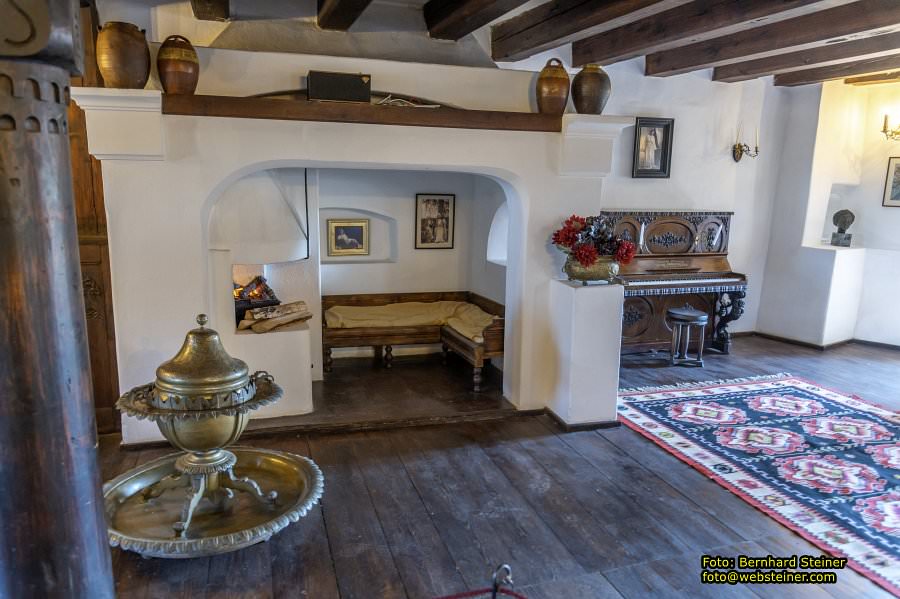 Peles, Brasov, Bran in Rumänien, April 2024