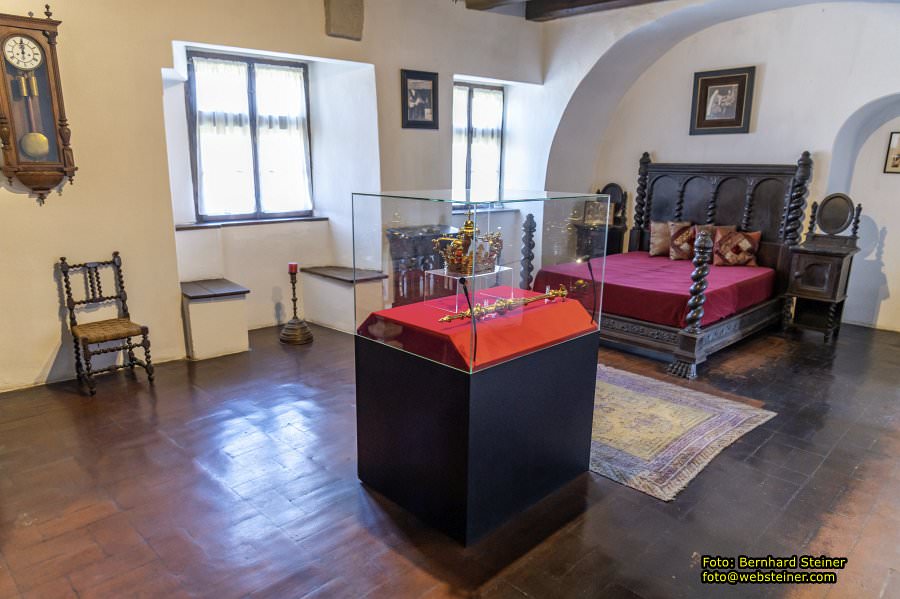 Peles, Brasov, Bran in Rumänien, April 2024