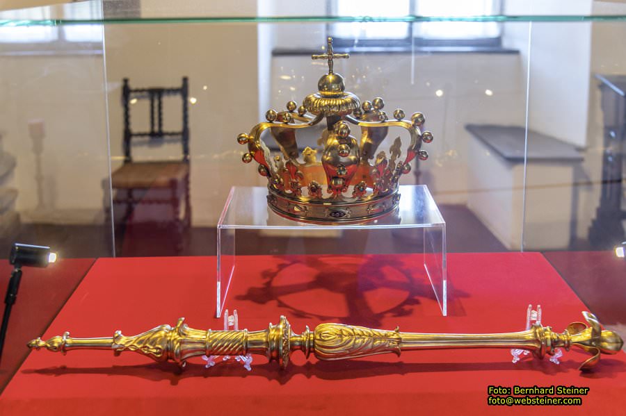 Peles, Brasov, Bran in Rumänien, April 2024