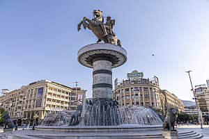 rojekt: Skopje - Hauptstadt von Nordmazedonien, Mai 2025