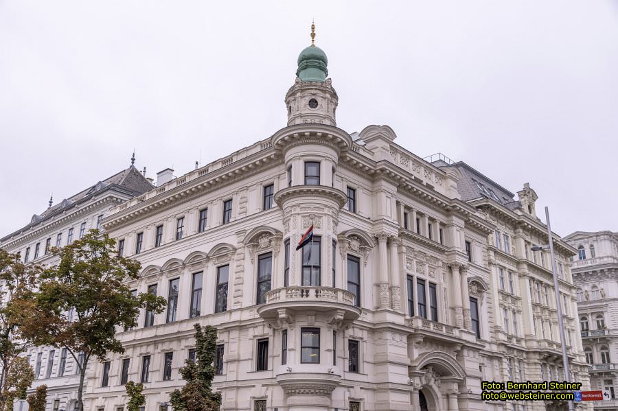 Palais Larisch-M�nnich - Botschaft der Republik Irak in Wien, September 2023