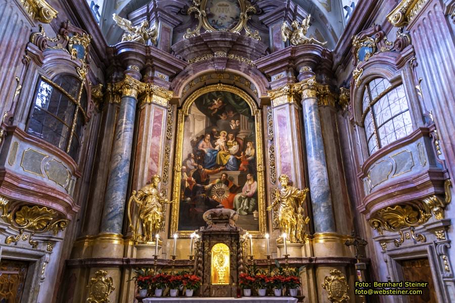 Annakirche St. Anna in Wien, Jänner 2023