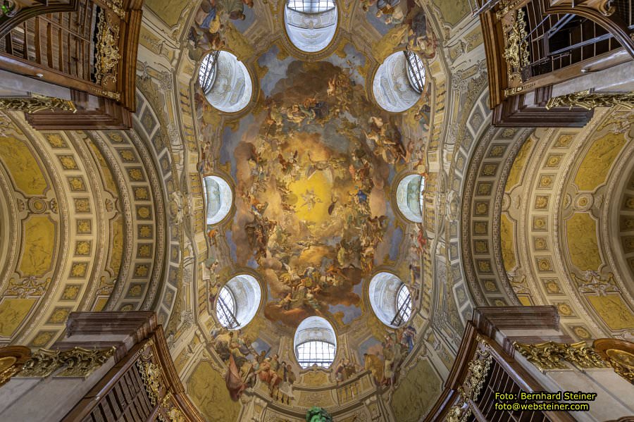 Prunksaal der Österreichischen Nationalbibliothek, April 2023