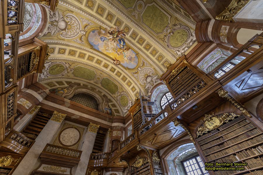 Prunksaal der Österreichischen Nationalbibliothek, April 2023