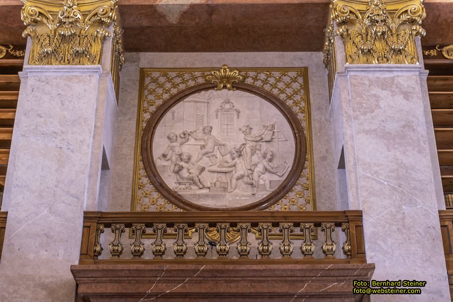 Prunksaal der Österreichischen Nationalbibliothek, April 2023