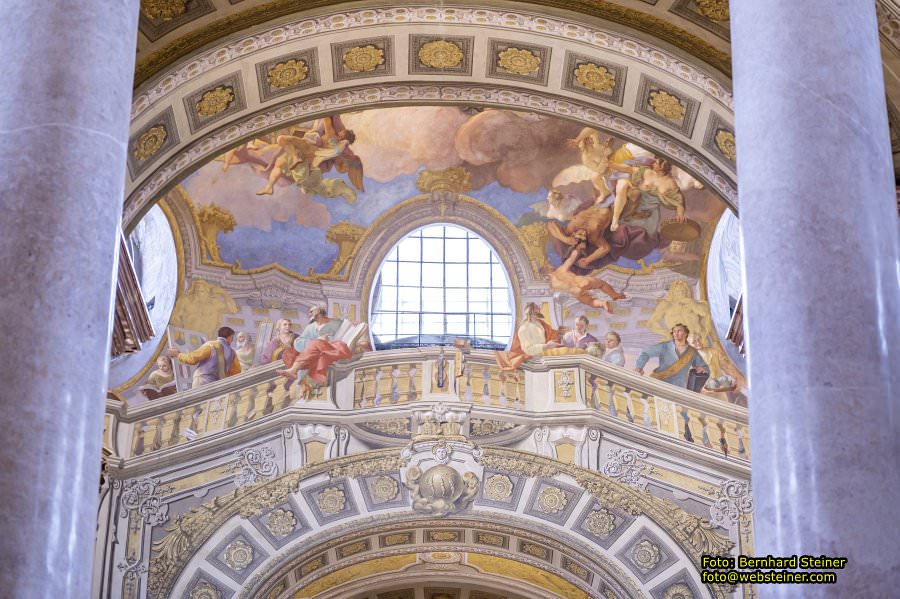 Prunksaal der Österreichischen Nationalbibliothek, April 2023