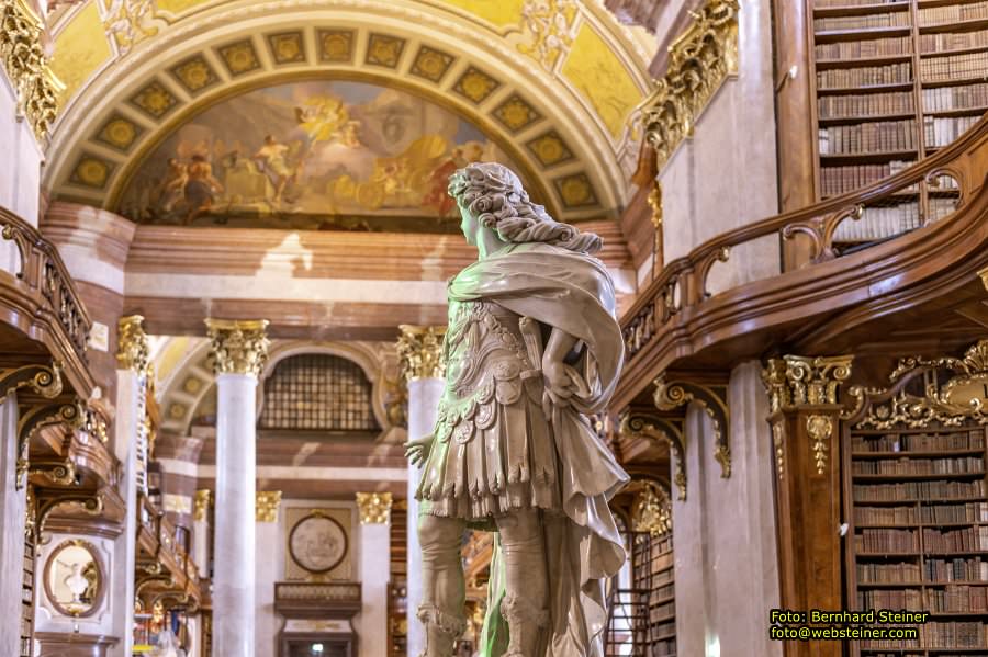 Prunksaal der Österreichischen Nationalbibliothek, April 2023