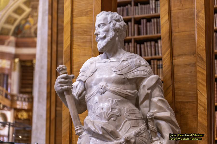 Prunksaal der Österreichischen Nationalbibliothek, April 2023